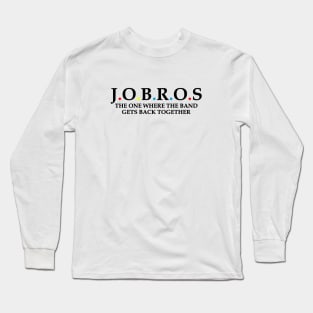 Jonas Brother Vintage Long Sleeve T-Shirt